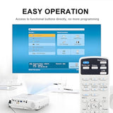 Epson Projector Remote Replacement for LCD Home Cinema & Powerlite Series