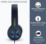 Kids Headphones Volume Limited Over Ear Headphones for Kids Foldable Headphones for Children Boys Girls Toddler Ideal for Tablet, Smartphone, Laptop
