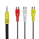 Av Adapter, Video Av Component Adapter Cable Replacement For Tcl Tv, 3 Rca To