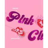Pink Pony Club Banner - Pink Foil | 5 Ft. | Bachelorette Decorations, Birthday Party Sign, Concert Bday Background, Cowgirl Bach Supplies