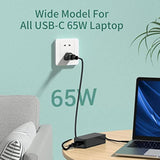 Chromebook Charger - 45W 65W Usb C Laptop Charger, Fast Charging For Lenovo Hp