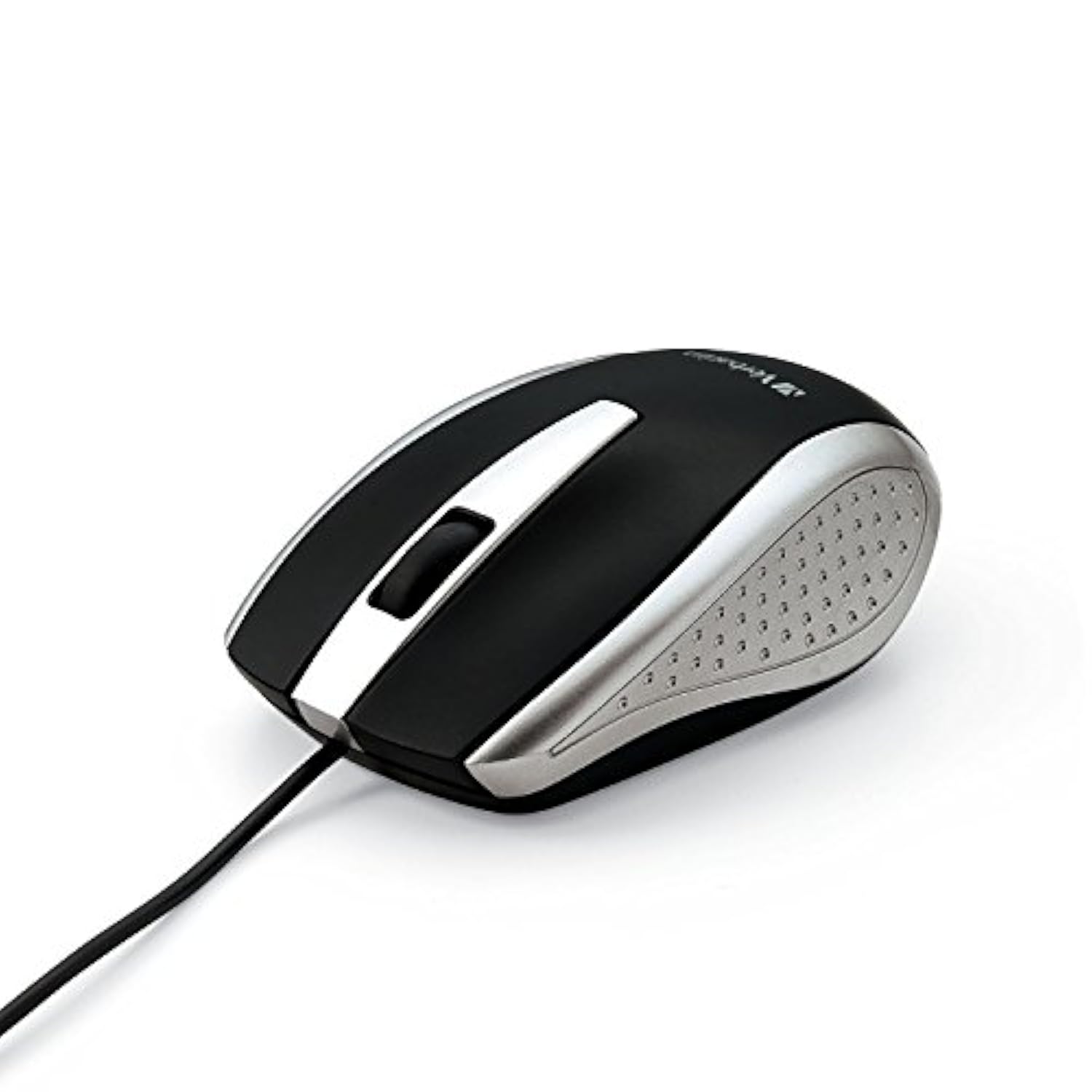 Verbatim Wired USB Computer Mouse - Corded USB Mouse for Laptops and PCs - Right or Left Hand Use, Silver 99741 1.4" x 2.4" x 3.9"