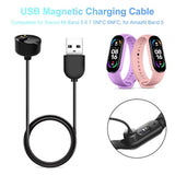 Usb Charger Compatible For Mi Band 5 6 7 5Nfc 6Nfc For Band 5, 3.3Ft Magnetic Charging Cable, 5V 1A Replacement Usb Cord