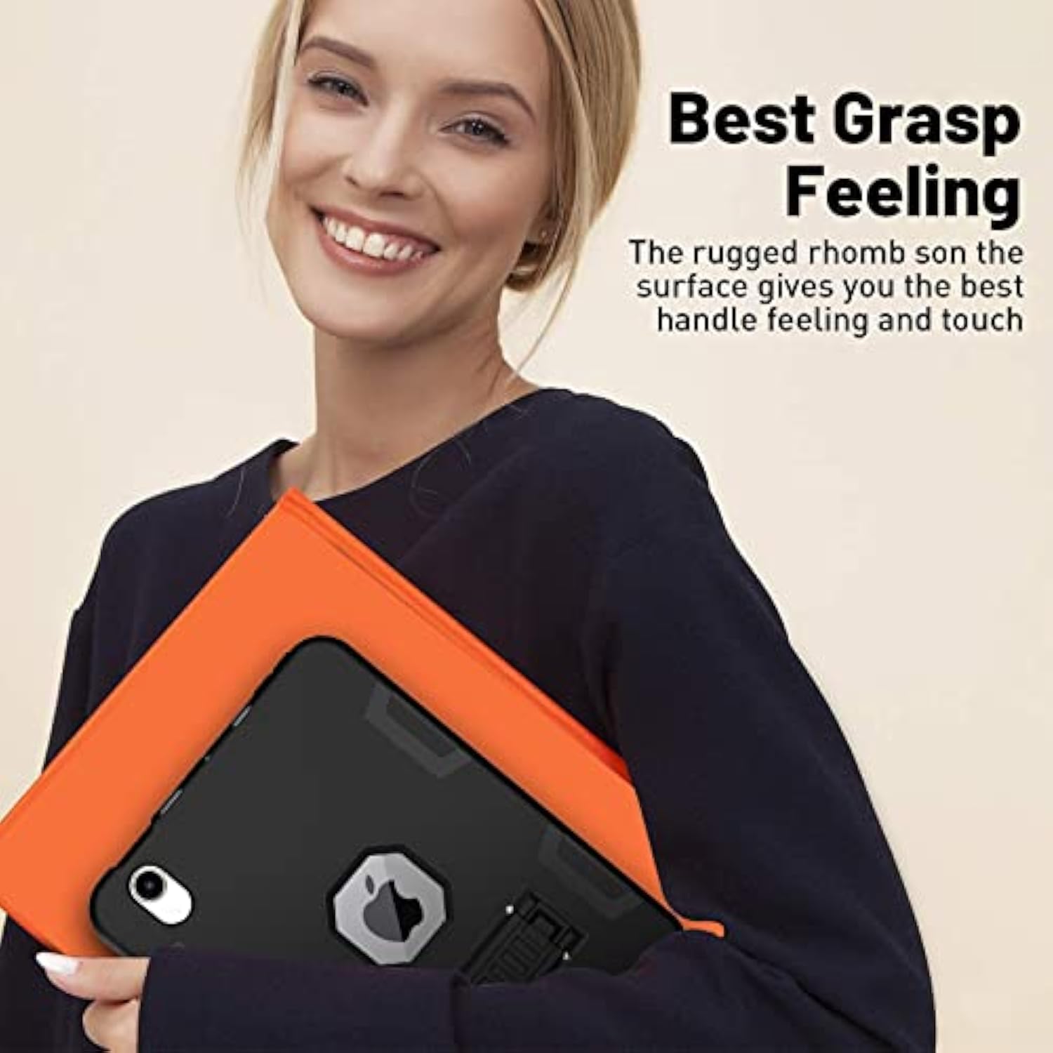 Ipad Mini 6 Case (2021) With Screen Protector, Kickstand Shockproof Heavy Duty