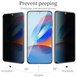 2 Pack Privacy Screen Protector For Samsung Galaxy S23 Fe 5G / A54 5G Anti Spy Private Tempered Glass, Anti-Scratch, Bubble Free, Easy To Install