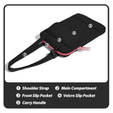 15.6 Inch Laptop Shoulder Bag, Vertical Puffy Laptop Sleeve For Macbook Pro/Air M4/M3/M2/M1 (2024-2019), Ipad Pro/Air/Mini, Quilted Puffer Handle Carrying Case With Luggage Strap (Black)