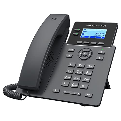 Grp2602 Ip Phone | 2 Lines, 4 Sip Accounts | 2.4-Inch Lcd Display | Dual-Port 10/100 Ethernet