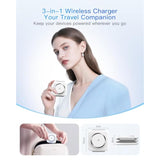 3-in-1 Foldable Magnetic Wireless Charging Station for iPhone, Watch & AirPods