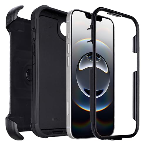 for Defender iPhone 16e Case with Belt Clip,Holster for 16e Phone Case with Kickstand,for Heavy Duty iPhone16e PhoneCase Rugged 2 Layers of
