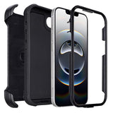 for Defender iPhone 16e Case with Belt Clip,Holster for 16e Phone Case with Kickstand,for Heavy Duty iPhone16e PhoneCase Rugged 2 Layers of
