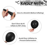 Black And Yellow Balloons, Bat Theme Balloons Birthday Decorations, Navy Blue Yellow Black Silver Balloon City?Style Balloon Party Decorations For Men Kids Boys Birthday Party Supplies Decor