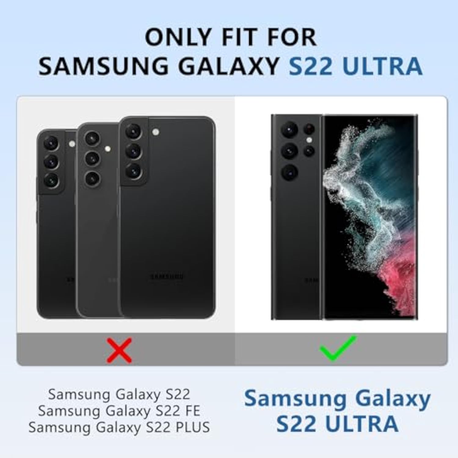 For Galaxy-S22-Ultra Case: With 2 Pcs Screen Protector For S22 Ultra Case, Strong Magnetic Compatible With Magsafe, Built-In Stand, Slim Fit & Clear Phone Case For Samsung S22 Ultra, Clear