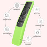(2 Pack) Cover For Samsung Remote Silicone Protective Case Compatible With Samsung Tv Remote Control Cover Bn59 Series Glow In The Dark Remote Skin Sleeve