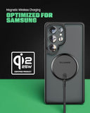 2-Pack Qi2.2 Certified 25W Magnetic Wireless Chargers for  with Fast-Charging Wall Adapters for Galaxy S26 Ultra, zFold, S25, Android Phones -
