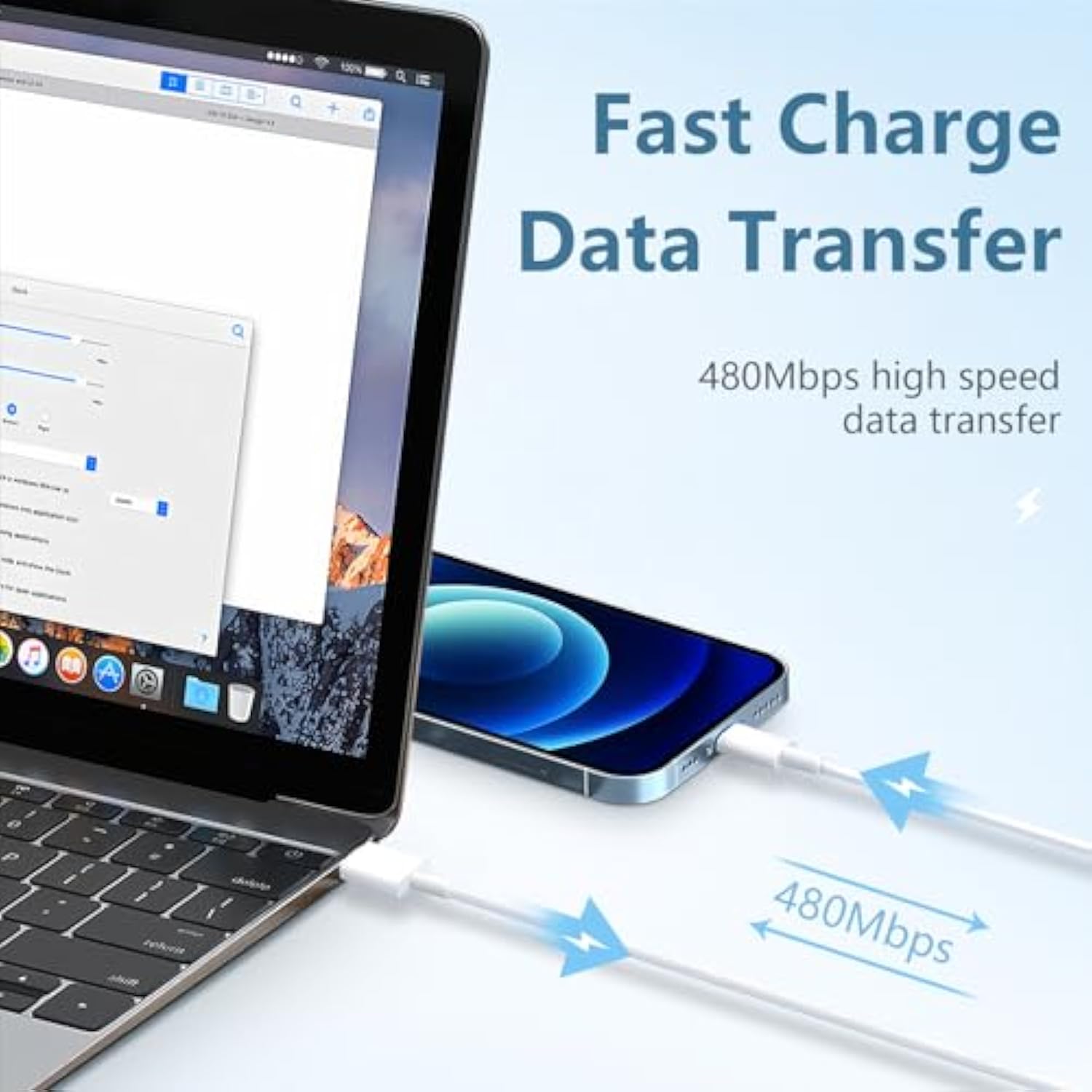 Charger For Iphone 14 Fast Charging, 20W Usb C Wall Charger Block With 6Ft Long Charging Cord Cable For Iphone 14 Charger/14 Pro Max/13/13 Pro Max/12/12 Pro Max/11/Xr/Xs/X And More