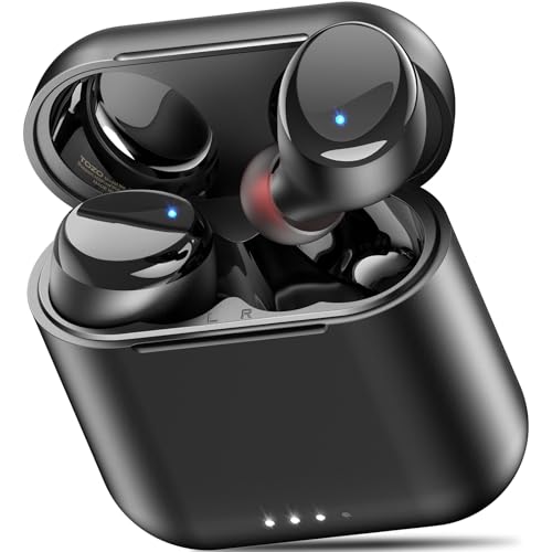 T6 Wireless Earbuds, Bluetooth Ear Buds, Stereo Sound in Ear Headphones, 50 Hours Playtime, AI Clear Call, Wireless Charging Case, APP Customizable