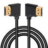 4K Hdmi Cable 1.4,90 Degrees Angle Hdmi Male To Male Cable 4K@30Hz,Gold-Plated