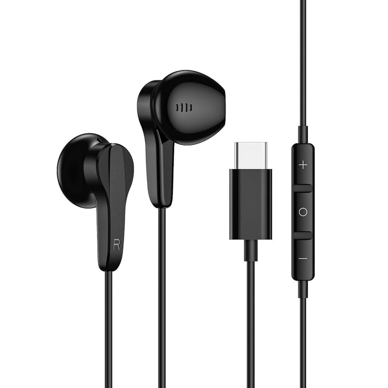 Usb C Headphones, Headphones With Usb-C Plug, Wired Ear Buds With Built-In Rem