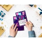 Sleepover Birthday Invitations For Girls Boys Kids, Fill In Party Invites, Decorations, Favors, 20 Invitations With Envelopes (B02)