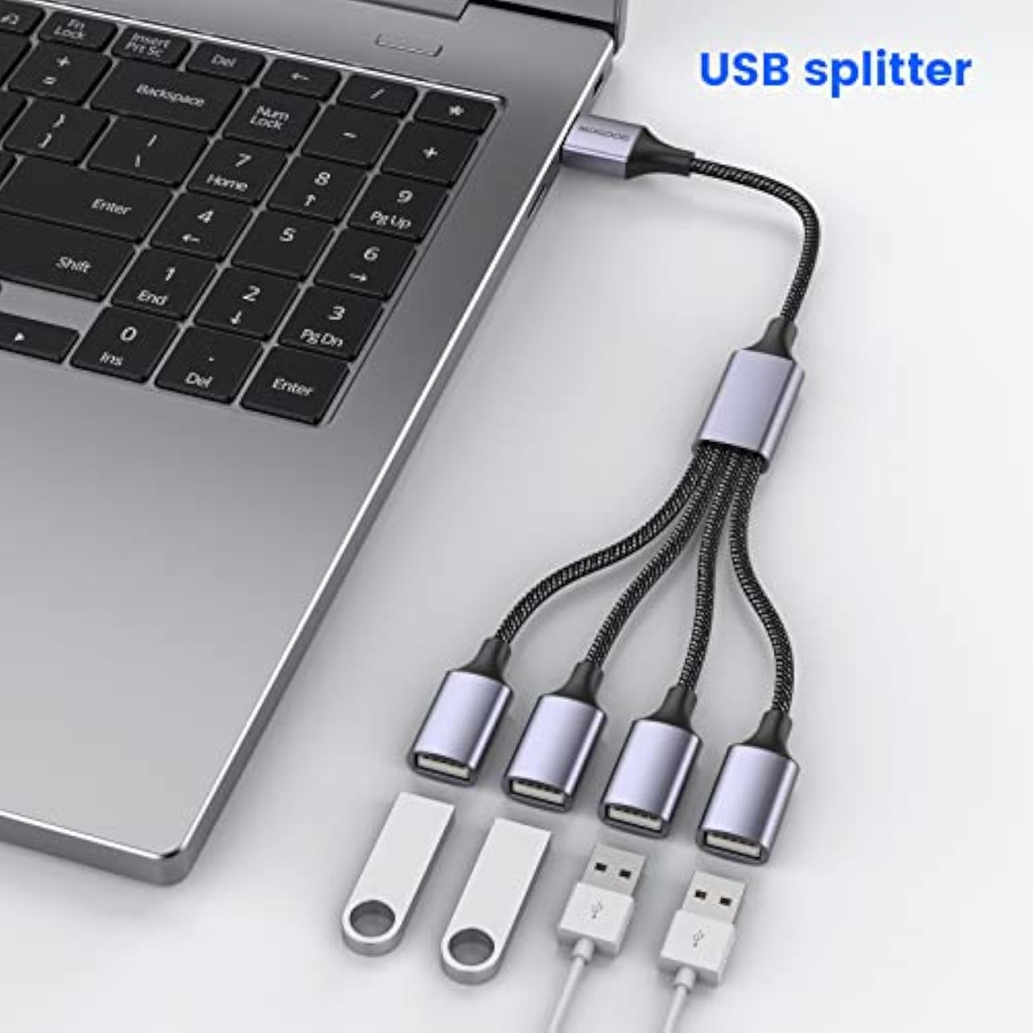 4 In 1 Usb Splitter Cable,Usb To Usb Cable Adapter,Usb To 4 Usb Adapter,Splitt