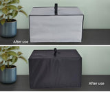 Heavy Duty Fabric Nylon Printer Dust Cover Compatible With Hp Smart -Tank Plus 651 Wireless All-In-One Ink -Tank Printer/Hp Envy Inspire 7955E Wireless Color Inkjet Printer (Silver Grey)