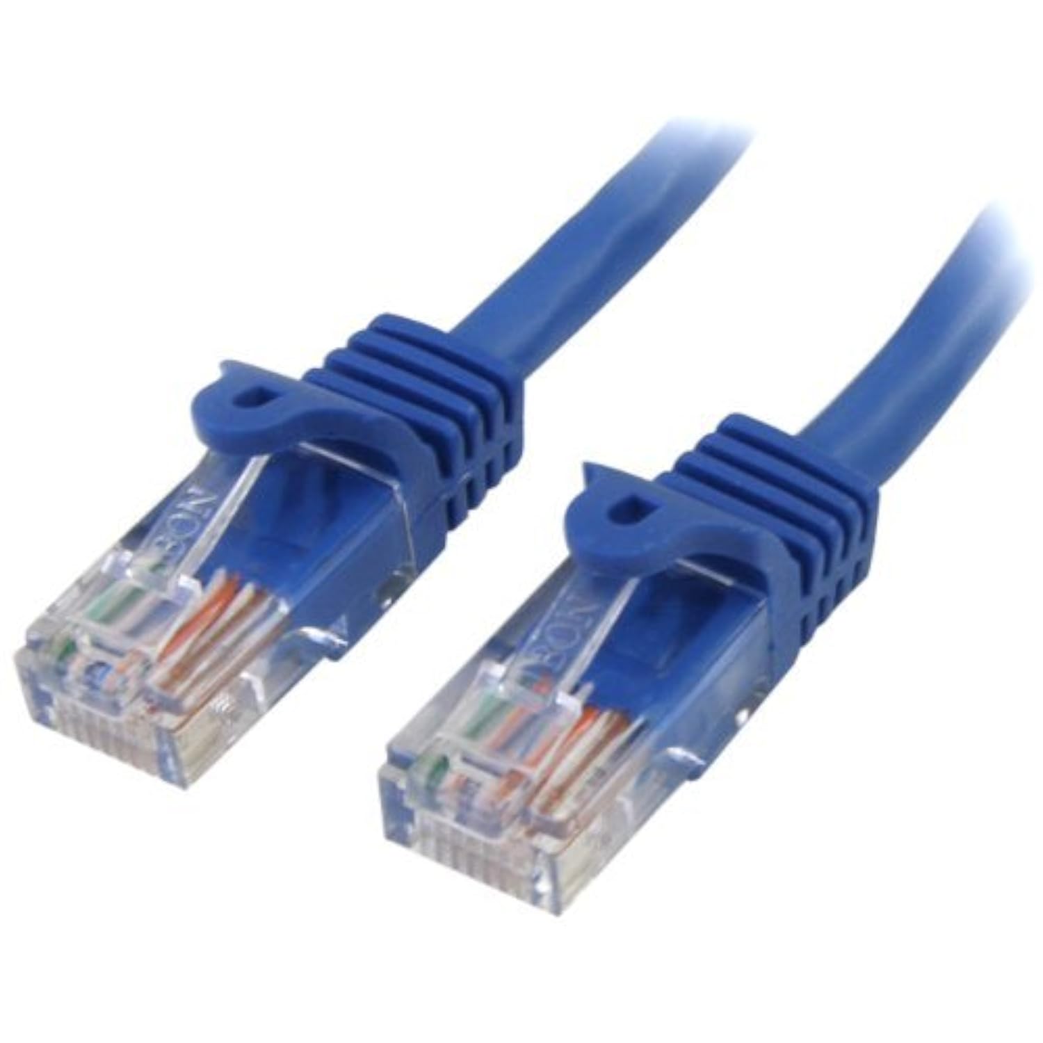 Cat5E Ethernet Cable4 Ft - Blue - Patch Cable - Snagless Cat5E Cable - Short N