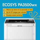 Ecosys Pa3500Wx Monochrome Wireless Laser Printer, Up To 37Ppm