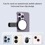 Selfie Mirror Compact Phone Mirror Universal Phone Clip For Iphone 15/14/13/12 Android Samsung Smartphone Selfie Vlog Accessories