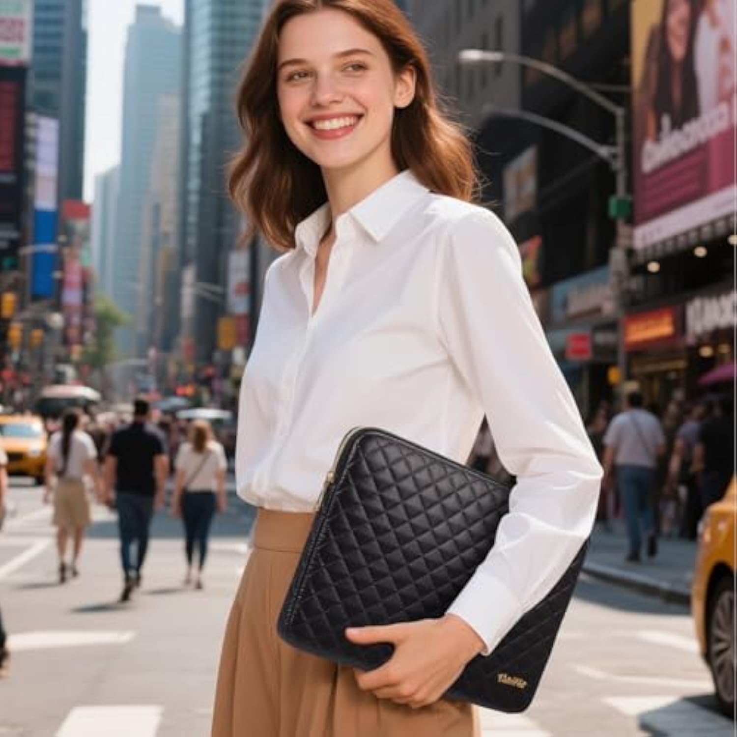 13 Inch Laptop Sleeve Case For 13" Macbook Air M4/M3/M2, Macbook Pro 13, 13" Surface Laptop 7, 13" Latitude 5350/7350, 13.4" Xps 13, 13" Thinkpad L13 Gen 5, Hp Notebook Bag Cover, Black