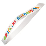 "It's My Birthday" Satin Sash - 1 Pc. - Elegant Celebration Accessory For Parties & Events