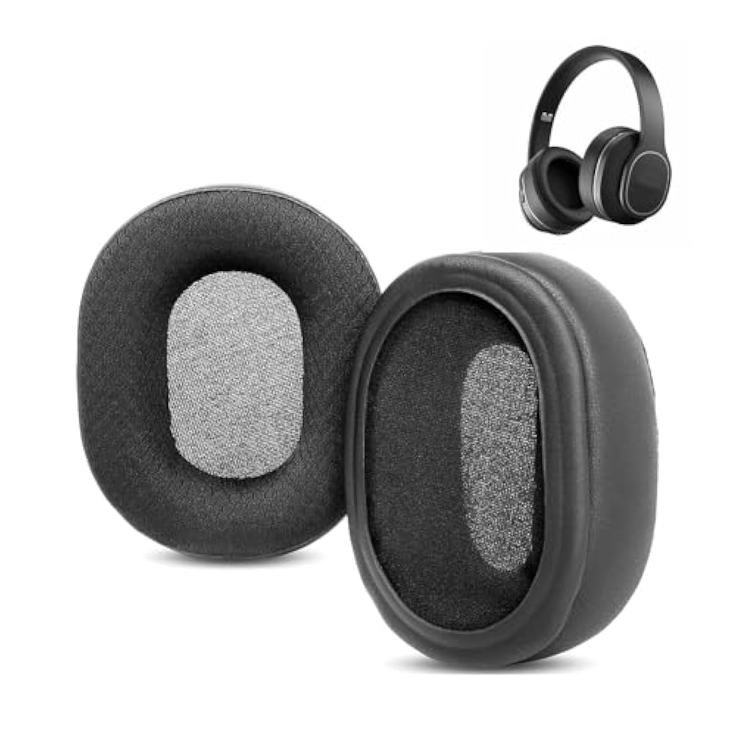 Earpads Replacement Cushion Compatible With Taotronics Soundsurge 47/Tt-Bh047 Headphone Ear Pads With Breathable Fabric/High Density Foam
