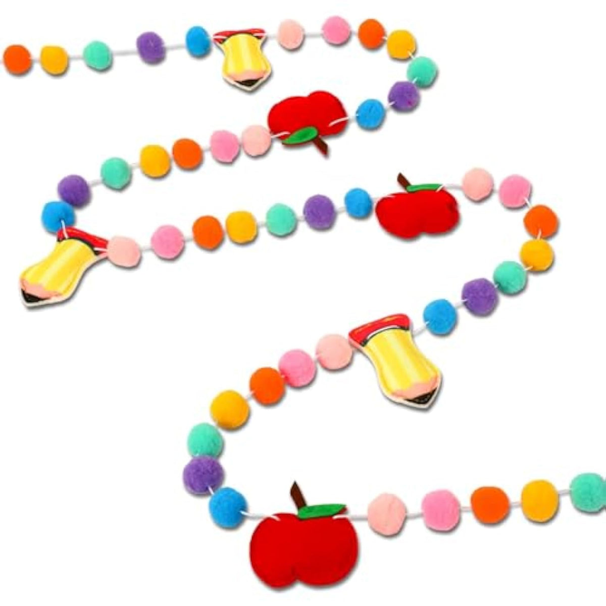 8.2 Ft Tulip Felt Garland Spring 3D Felt Flower Garland For Mother'S Day Spring Home Party Decoration