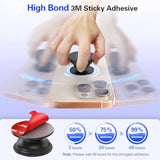 10-Pack 3M Sticky Pads for PopSocket Base 1.38" Strong Adhesive