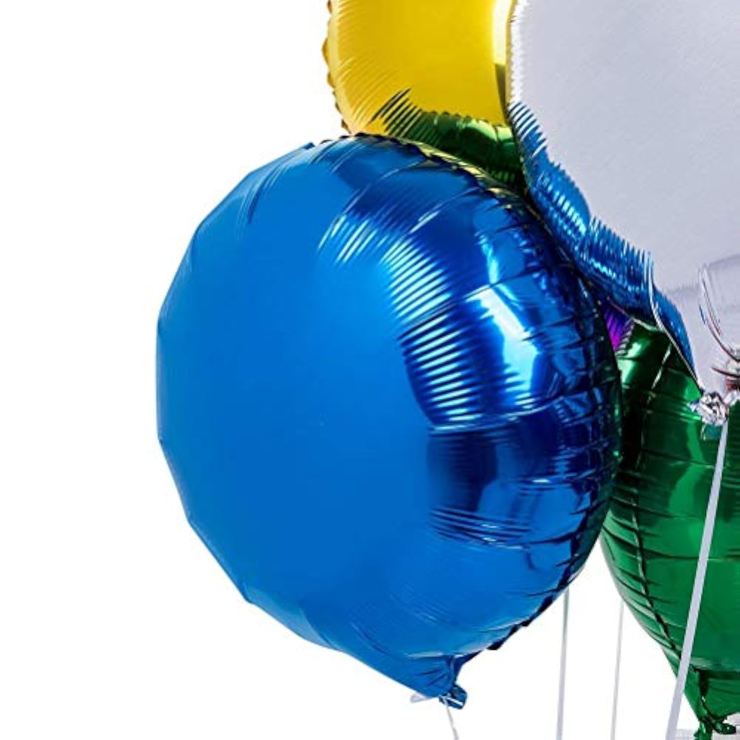 50pcs Round Shape Foil Mylar Balloons – 18" for Birthday Party Decor