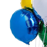 50pcs Round Shape Foil Mylar Balloons – 18" for Birthday Party Decor