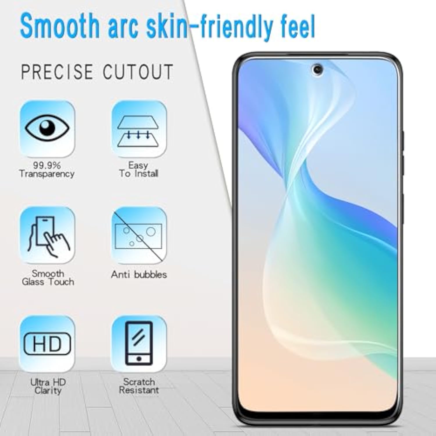 (3 Pack Tempered Glass For Moto G Stylus 5G 2024 Screen Protector, Touch Sensitivity, Scratch Resistant, Bubble Free, Case Friendly