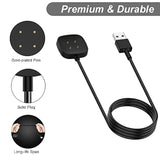 Charger For Fitbit Sense/Sense 2/Versa 3/Versa 4, Replacement Usb Charging Cable Cord For Fitbit Smart Watch [3.3Ft/100Cm] (1)