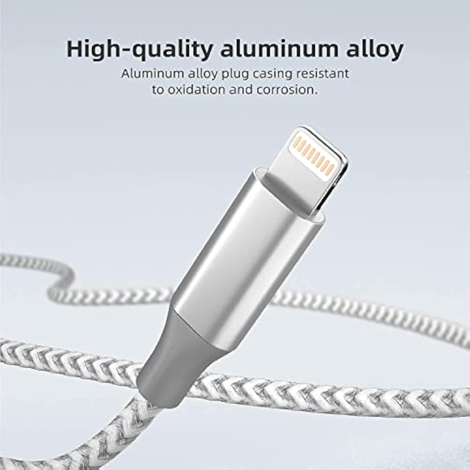 10FT Long Cable Compatible with iPhone 13/12/11 Pro Max/XS MAX/XR/XS/X/8/7/Plus/6S - 3 Pack