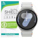 (8-Pack) Screen Protector Compatible with Samsung Galaxy Watch 7 (44mm) Screen Protector [Flexible Clear Film] Case Friendly Accessories
