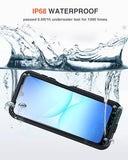 for  Galaxy A17 5G Phone Case, IP68 Waterproof Dustproof, Built-in Screen Protector, Rugged Full Body Shockproof Protective Cover for