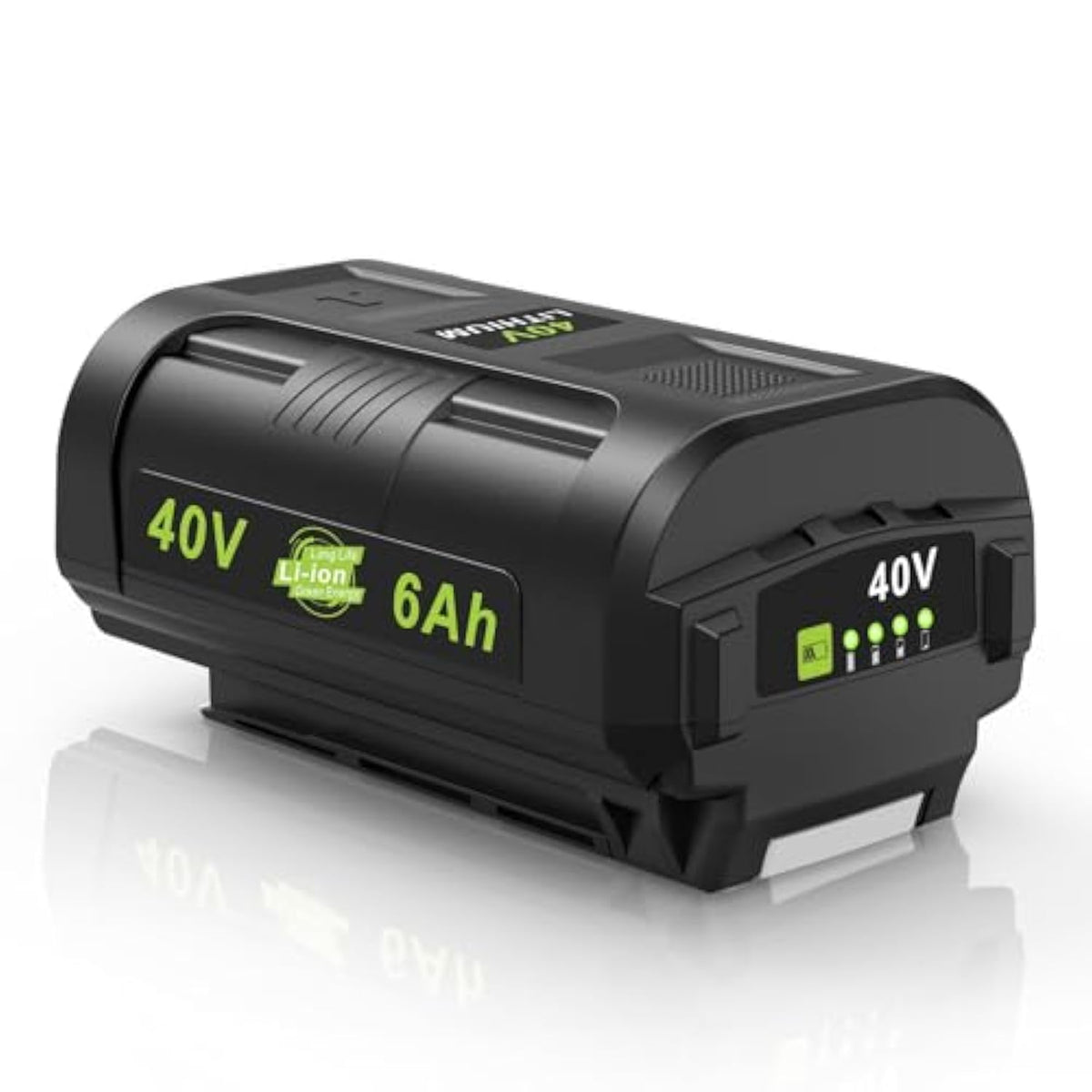 Replacement For Ryobi 40V Battery 6.0Ah Op4060 High Capacity Strong Power For Ryobi 40V Tools Lawn Mowers Leaf Blowers Edgers Compatible With Op4015 Op4040 Op4026A Op40201 Op4050A Op40261 Op4060A