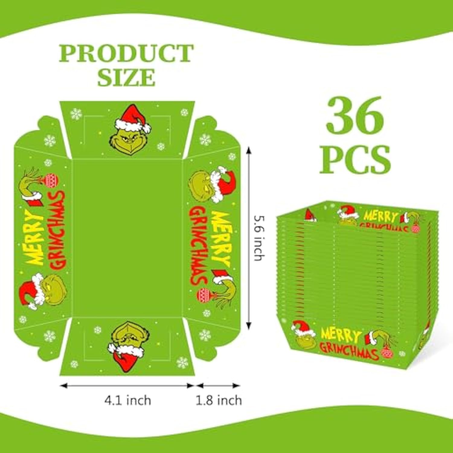 24Pcs Whoville Christmas Food Trays Welcome To Whoville Birthday Party Supplies For Popcorn Nachos Fries Corn Snack Trays Novelty Christmas Party Decorations Disposable Paper Food Trays