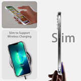 iPhone 13 Pro Clear Case Transparent Shockproof Slim Hard PC Bumper Cover