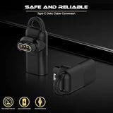 (2 Pack Type C Adapter For Garmin Watch Charger Connector, Usb C Charging Converter Accessories For Garmin Venu 3/2/1 Fenix 8/7/6/5 Instinct 2/ Vivoactive 4/Forerunner 965/955/255 Series