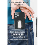 Phone Ring Holder Kickstand, 360° Rotating Metal Grip for Magnetic Car Mount