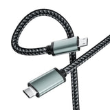 Usb C To Micro Usb Cable 3.3Ft, Braided 1M Type C To Micro Usb Charging Cord Support 480Mbps Data Transfer, For Micro B Devices Macbook Pro Samsung Galaxy S7/S5/J7/J3, Camera, Gps, Lg, Ps4, Kindle