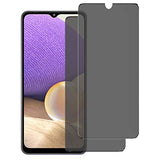 Anti-spy Privacy Screen Protector, 2pack Anti-peep No Bubble Tempered Glass Film for  Galaxy A32 5G / A12