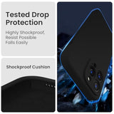 For 14 Pro Case, Silicone Upgraded [Camera Protection] Phone Case With [2 Screen Protectors], Soft Anti-Scratch Microfiber Lining Inside, 6.1 Inch, Black