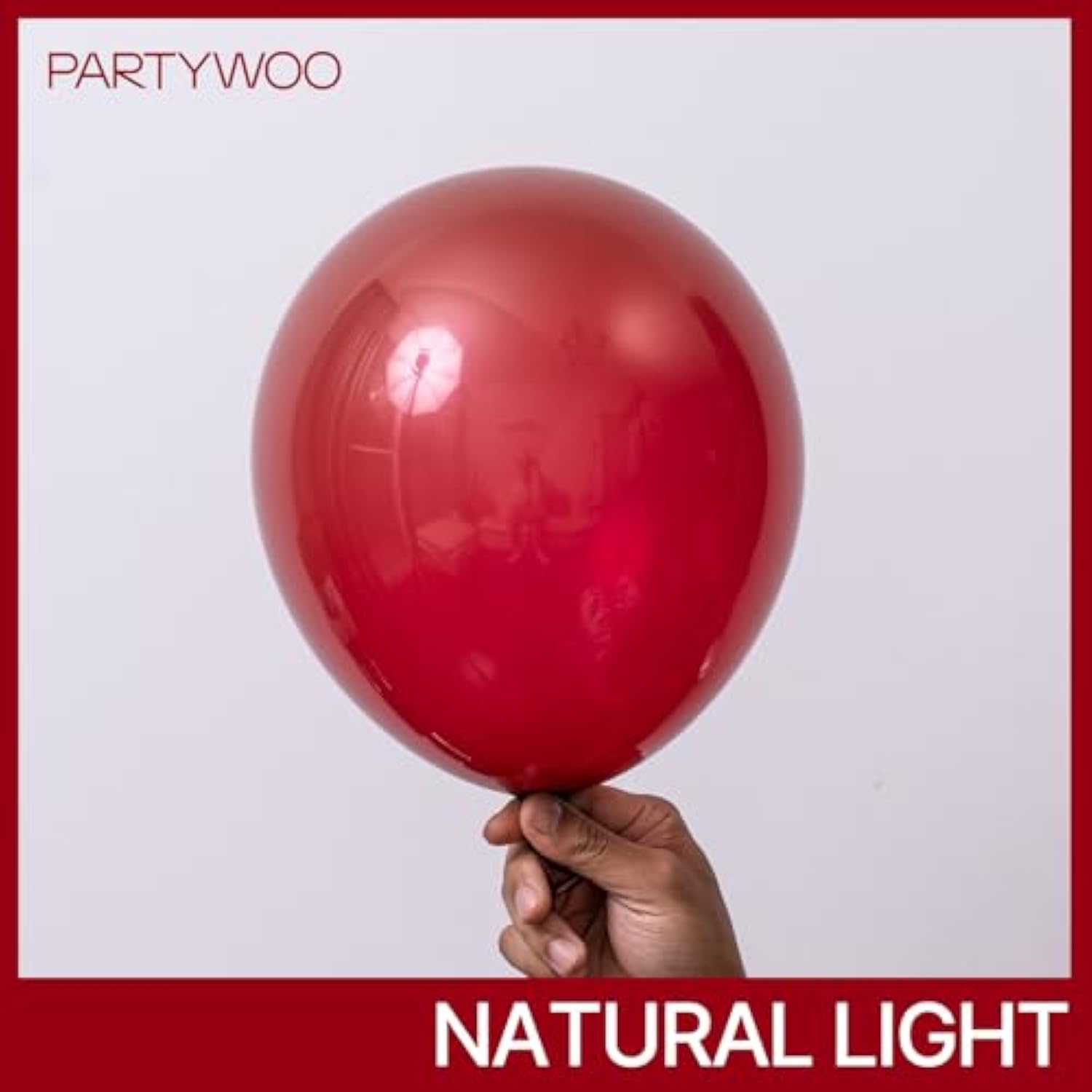 Maroon Balloons 140 Pcs Different Sizes Of 18 12 10 5 Inch Dark Red Burgundy Ruby Red Balloon Arch Kit Garland For Graduation Valentine'S Day Wedding Anniversary Party Decorations Red-Y75