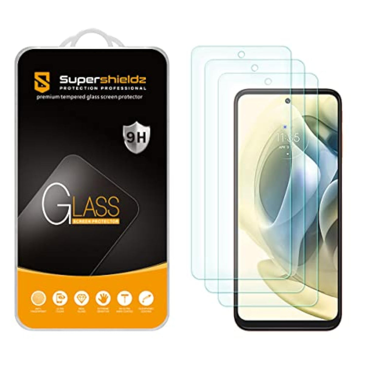 (3 Pack) Designed For Motorola Moto G Stylus (2022) / Moto G Stylus 5G (2022) [Not Fit For 2023/2021/2020 Version] Tempered Glass Screen Protector, Anti Scratch, Bubble Free